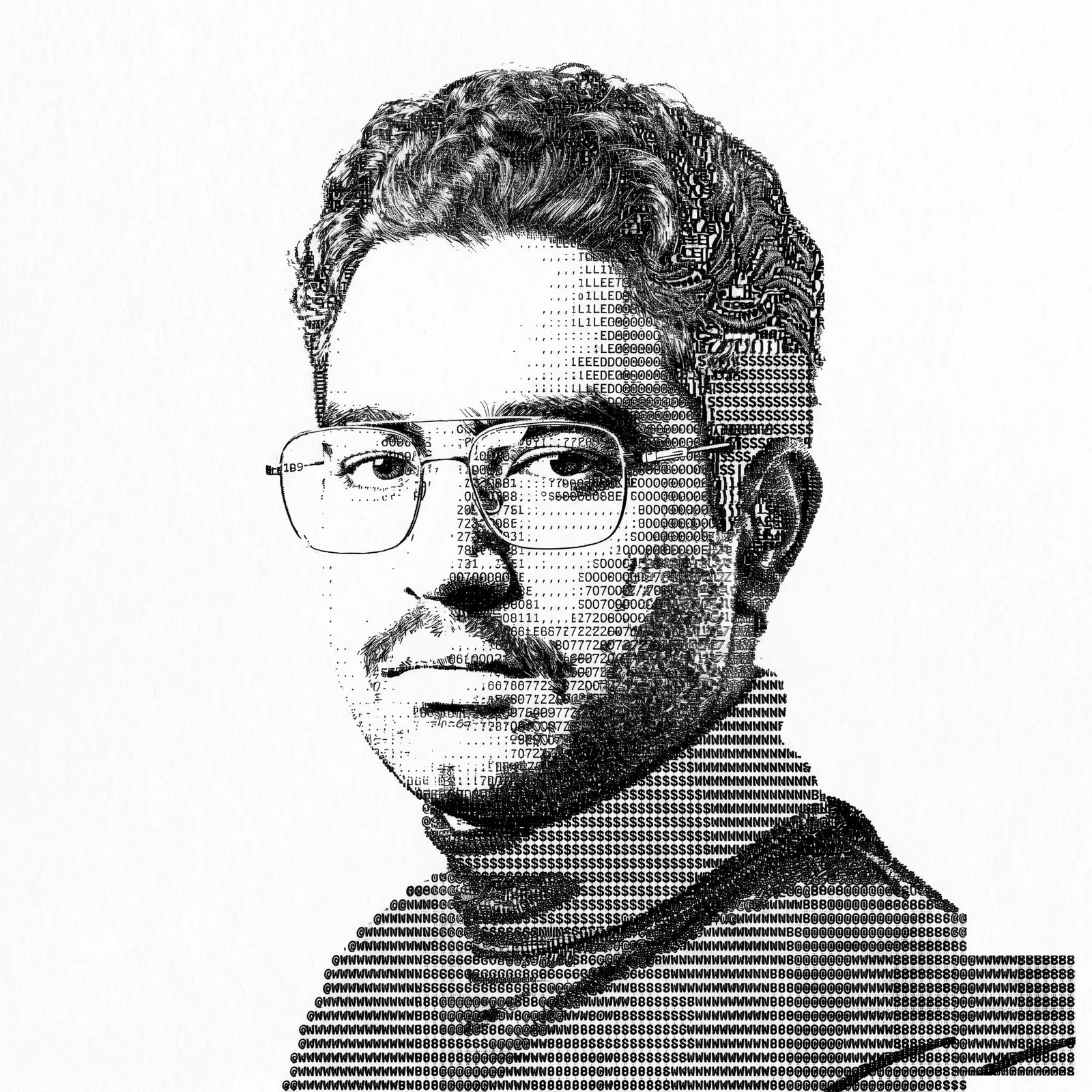 ASCII portrait of Shaurya Chauhan
